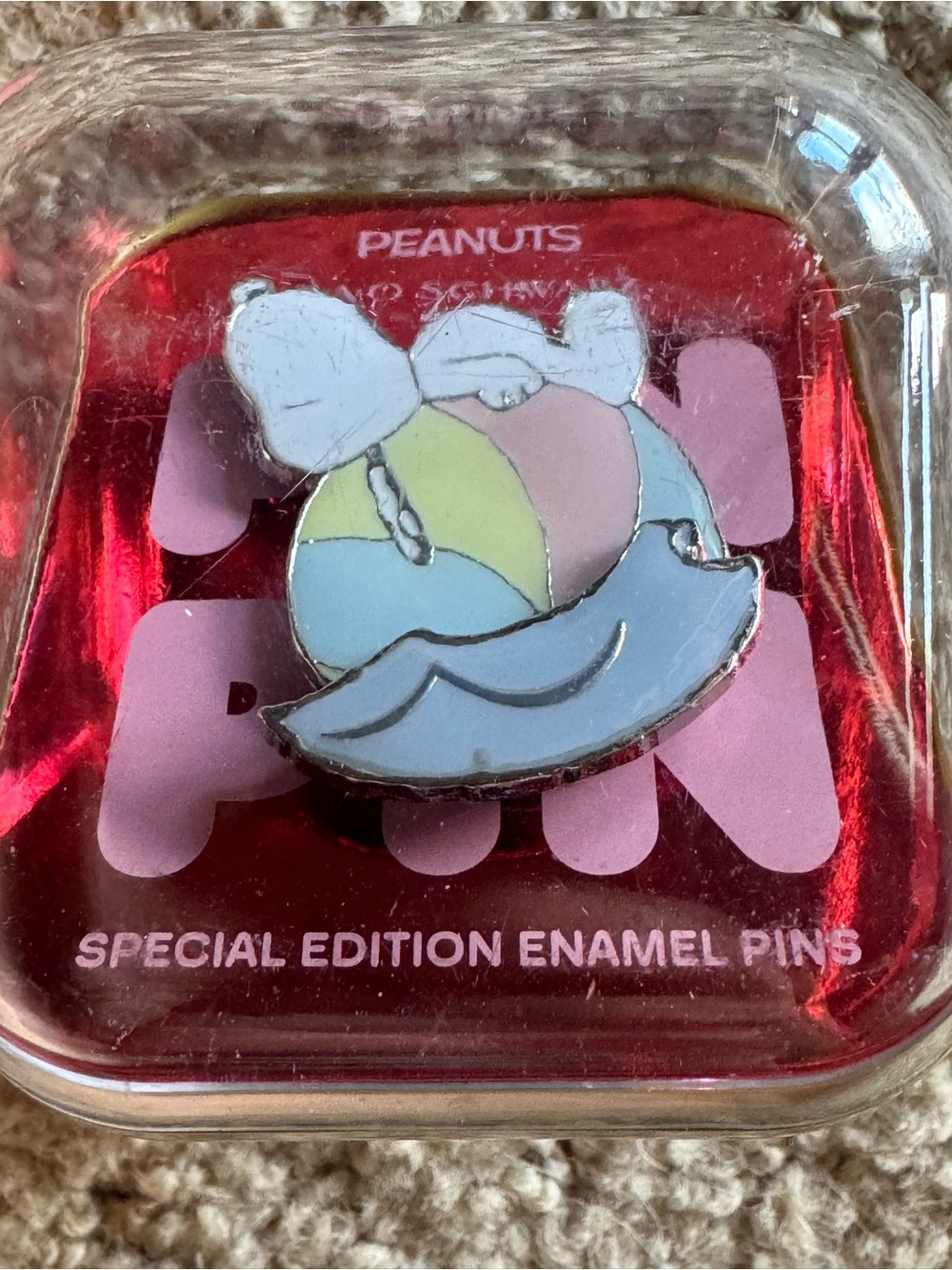 Peanuts Special Edition Pastel Beach Ball Enamel Pin